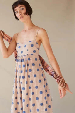 Caron CallahanSabina Dress - Coast Clip Dot -AGOLDE Store Sabina Dress Coast Clip Dot 20230322190245 1