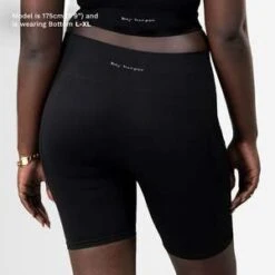 Hey HarperSculpt High Rise Shorts - Black -AGOLDE Store Sculpt High Rise Black Shorts 20230522172157 1