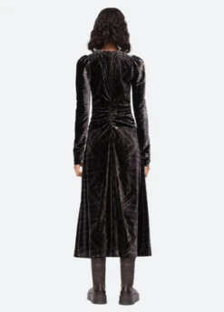 Sea New YorkDelphine Stretch Velvet Cutout Dress - Multi -AGOLDE Store Sea NY Delphine Stretch Velvet Cutout Dress Multi 20230925182254 1