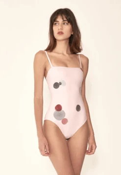 CollarSerenity Swimsuit - Faded Pink