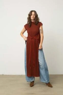 BaserangeShaw Punica Sleeveless Kaftan