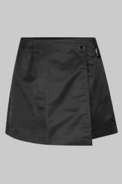 Oval SquareShine Skirt - Black -AGOLDE Store Shine Skirt Black 20231004060120 2