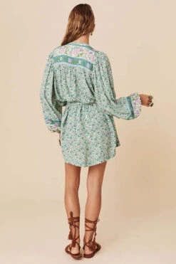 SPELL & THE GYPSY COLLECTIVESienna Tunic Dress - Jade -AGOLDE Store Sienna Tunic Dress 20231018024156 1