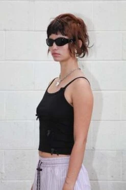 KkCoSissonne Camisole - Black -AGOLDE Store Sissonne Camisole in Black 20230403224346 3