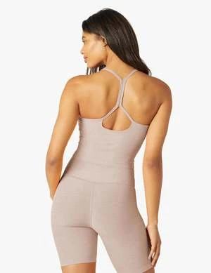 Beyond YogaSpacedye Slim Racerback Top - Chai 4 Beyond YogaSpacedye Slim Racerback Top - Chai - Image 2