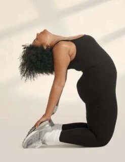 Beyond YogaSpacedye Uplevel Midi Jumpsuit - Darkest Night