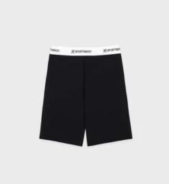 Sporty & Rich80S Runner Biker Short - Black/Black -AGOLDE Store Sporty Rich 80S Runner Biker Short Black Black 20230515034021 1