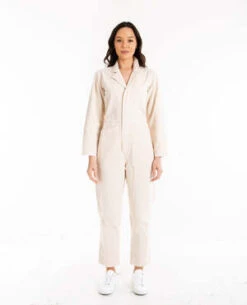 Alex MillStandard Jumpsuit - Herringbone Ecru