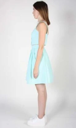 Birds Of North AmericaStarique Skirt - Mint Seersucker -AGOLDE Store Starique Skirt Mint Seersucker 20230713010920 1