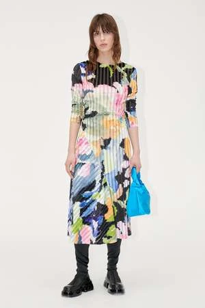Stine GoyaBlackley Dress - Artistic Floral 3 Stine GoyaBlackley Dress - Artistic Floral