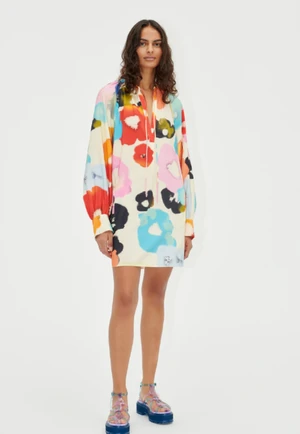 Stine GoyaDounya Dress - Tie Dye Floral Day 3 Stine GoyaDounya Dress - Tie Dye Floral Day