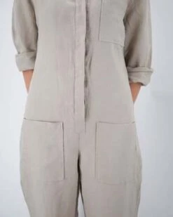 Sunday MorningIsabelle Linen Jumpsuit -AGOLDE Store Sunday Morning Isabelle Linen Jumpsuit 20220315180334