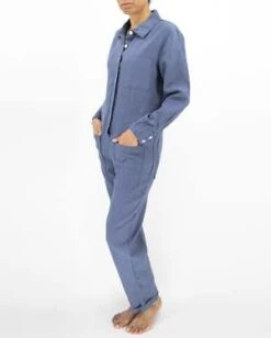 Sunday MorningIsabelle Linen Jumpsuit -AGOLDE Store Sunday Morning Isabelle Linen Jumpsuit 20220315180335 1