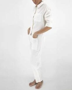 Sunday MorningIsabelle Linen Jumpsuit -AGOLDE Store Sunday Morning Isabelle Linen Jumpsuit 20220315180335 2