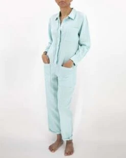 Sunday MorningIsabelle Linen Jumpsuit -AGOLDE Store Sunday Morning Isabelle Linen Jumpsuit 20220315180336 1