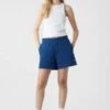 ClosedSweat Shorts - Indigo Blue/Yellow Orchid