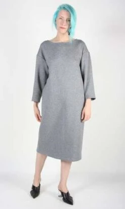 Birds Of North AmericaSynallaxe Dress - Grey -AGOLDE Store Synallaxe Dress Grey 20230713011036 1