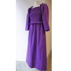 Sea New YorkTabitha Smocked Dress - Grape -AGOLDE Store Tabitha Smocked Dress in Grape 20200622023235