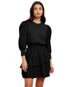 Nation LtdTenley Ruffled Combo Mini- Jet Black