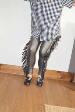 Grön KulleThe Active Legging - Black/Silver Shimmer