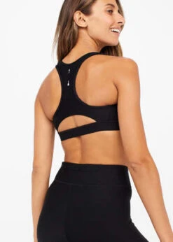 The UpsideMatte Tech Georgia Bra - Black -AGOLDE Store The Upside Matte Tech Georgia Bra Black 20231008000016 1