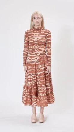 Ulla JohnsonAisa Skirt - Fawn