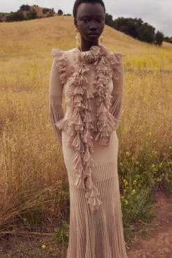 Ulla JohnsonEmilia Skirt - Cherry Blossom -AGOLDE Store Ulla Johnson Emilia Skirt Cherry Blossom 20231101000233 1