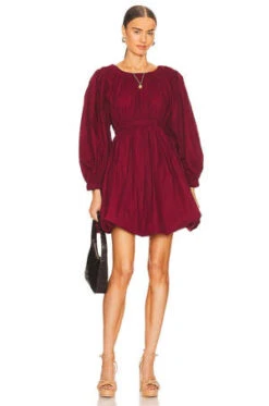 Ulla JohnsonMartine Dress - Bordeaux
