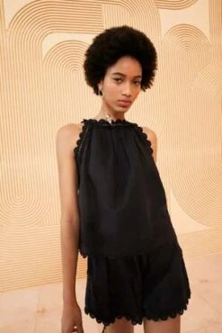 Ulla JohnsonNellie Short - Noir -AGOLDE Store Ulla Johnson Nellie Short Noir 20230404220527