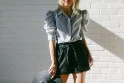 Ulla JohnsonNellie Short - Noir -AGOLDE Store Ulla Johnson Nellie Short Noir 20230404220528