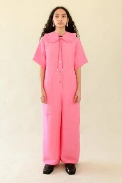 KkCoUtility Jumpsuit - Hibiscus