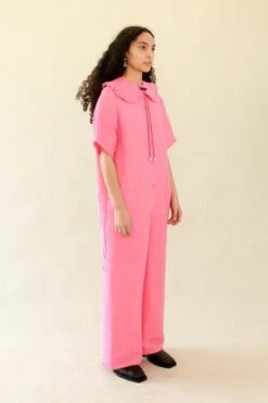 KkCoUtility Jumpsuit - Hibiscus -AGOLDE Store Utility Jumpsuit in Hibiscus 20210305092423 3
