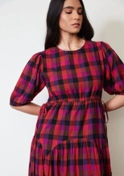 RUJUTA SHETHValeria Dress - Kinetic Chex -AGOLDE Store Valeria Dress Kinetic Chex 20231031211905