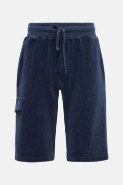 04651/Velvet Bermuda Shorts - Blue Marine