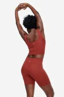 LACAUSA ClothingWarm Up Shorts - Brick -AGOLDE Store Warm Up Shorts 20210308052134