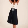 Eliza FaulknerWinnie Skirt - Navy Twill -AGOLDE Store Winnie Skirt Navy Twill 20230223200608