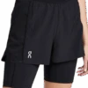 ON RunningActive Shorts - Black -AGOLDE Store Women s Active Shorts Black 20230418171958