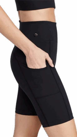 ON RunningActive Shorts - Black -AGOLDE Store Women s Active Shorts Black 20230418171958 2