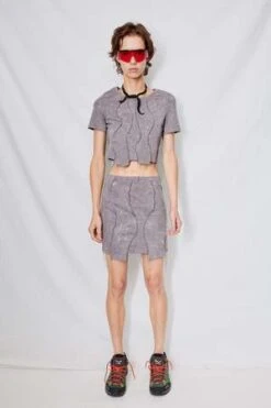 Woodrose DeliCotton Crop Top - Sea Smoke -AGOLDE Store Woodrose Deli Cotton Crop Top Sea Smoke 20230928200750