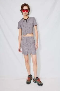 Woodrose DeliCotton Crop Top - Sea Smoke -AGOLDE Store Woodrose Deli Cotton Crop Top Sea Smoke 20230928200753