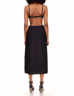 PriscaveraWool Tailored Lace-Up Skirt -AGOLDE Store Wool Tailored Lace Up Skirt 20230915193434