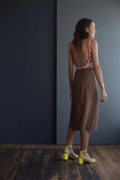 A DétacherSawyer Skirt - Gray -AGOLDE Store a Detacher Sawyer Skirt Gray 20210814203800