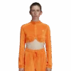 Adidasx Jeremy Scott Track Top - Orange -AGOLDE Store adidas x Jeremy Scott Women H50966 Track Top Orange 20211005001518