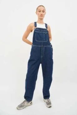 Dr. Denim Dr.denimDr.denim Lydia Dungarees - Pebble Dark Retro