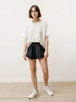 PrioryNylon Running Short - Black