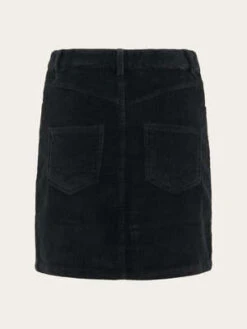 Knowledge Cotton ApparelKnowledge Cotton Apparel Stretched 8 Wales Corduroy Skirt - Black -AGOLDE Store stretched 8 wales corduroy skirt in black 20220819210559 2
